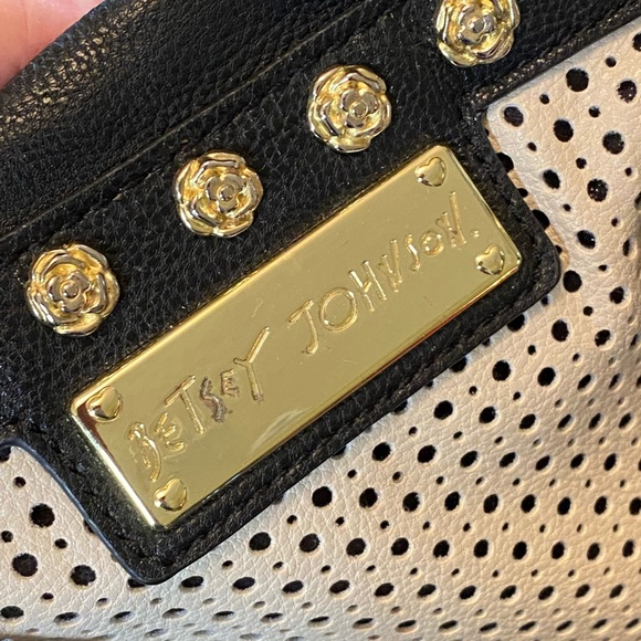 Betsy Johnson Faux Leather Handbag - Picture 7 of 12